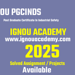 IGNOU PGCINDS SOLVED ASSIGNMENT 2025